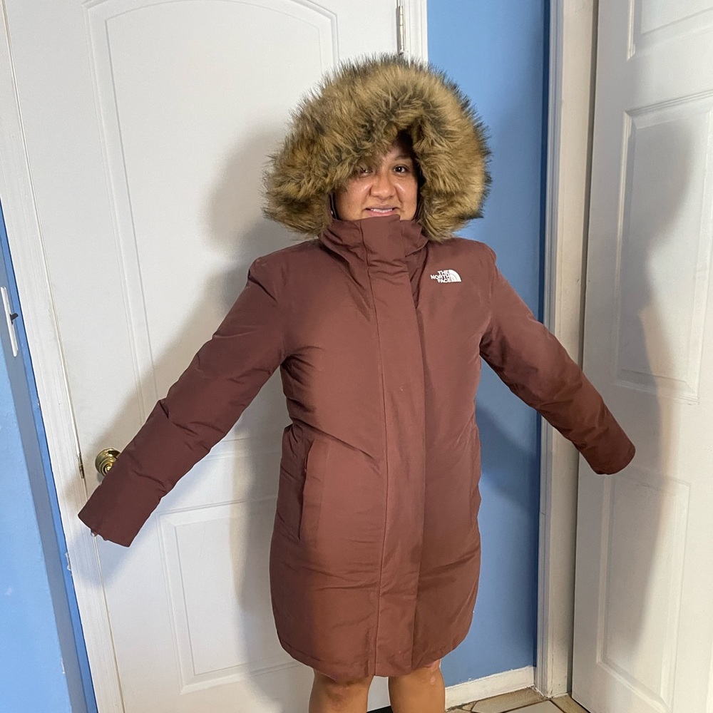 The north face parka
